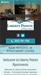 Mobile Screenshot of libertypointeapartments.com